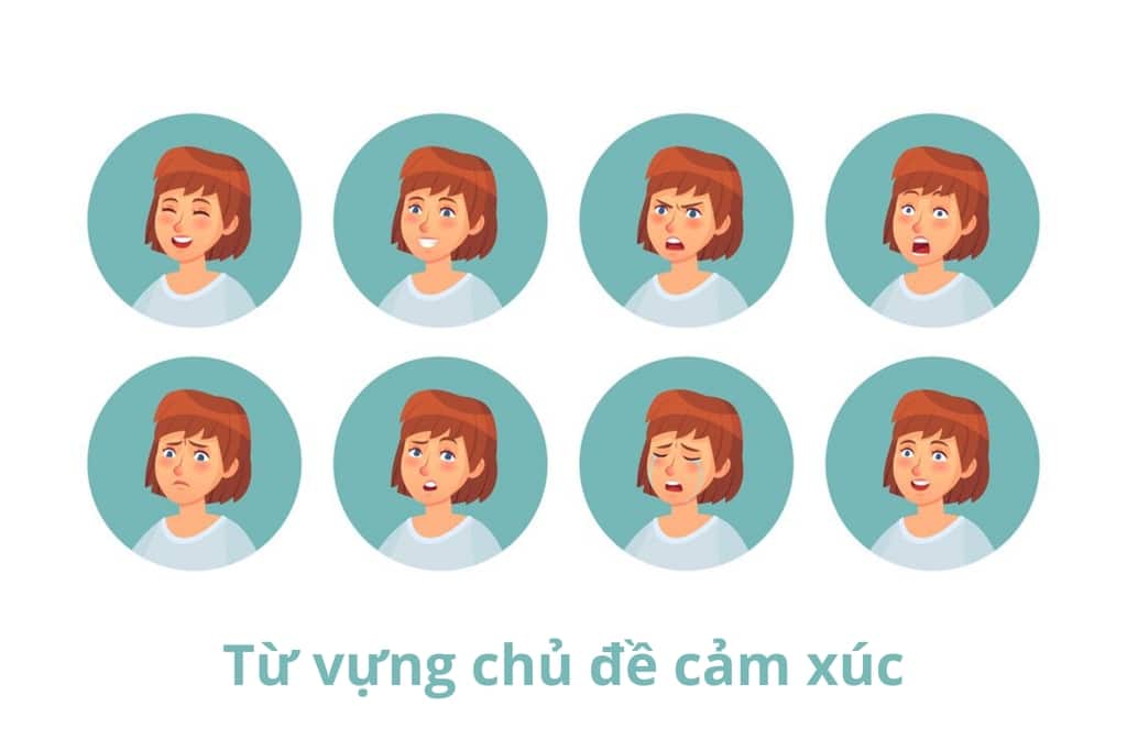 Từ vựng về trạng thái cảm xúc