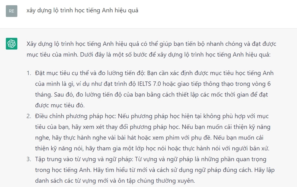 Xây dựng nội dung học tập