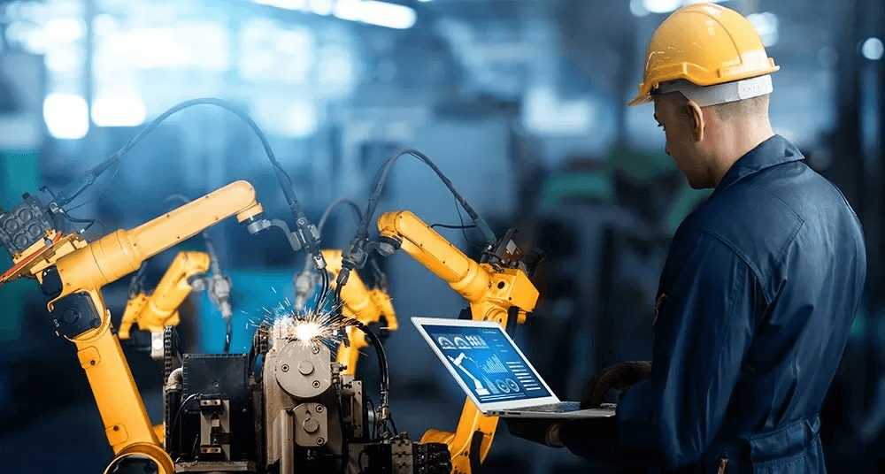 AI có thể tự động hoá cá loại máy móc trong ngành sản xuất và công nghiệp