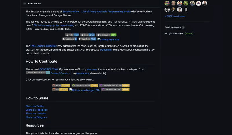 Free programming books