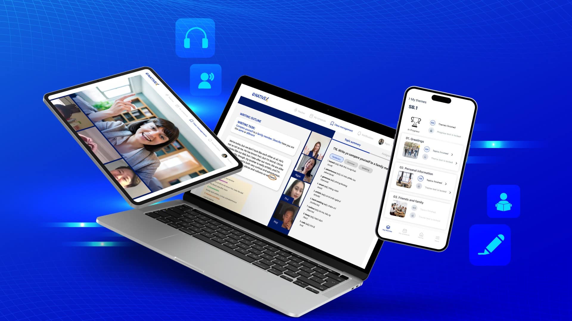 NativeX mang đến trải nghiệm học tập tối ưu nhất 