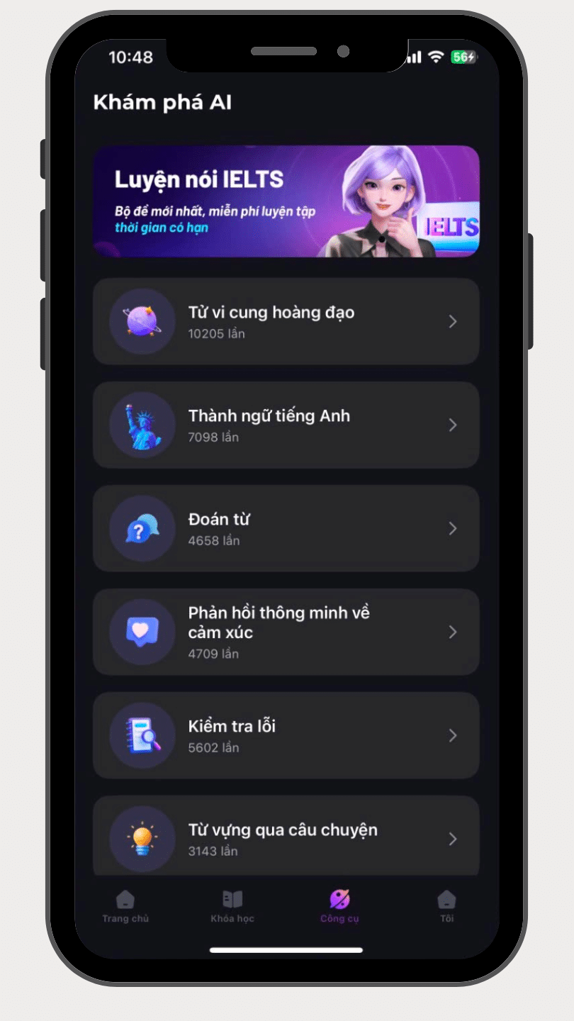 luyện nói tiếng anh với ai 1